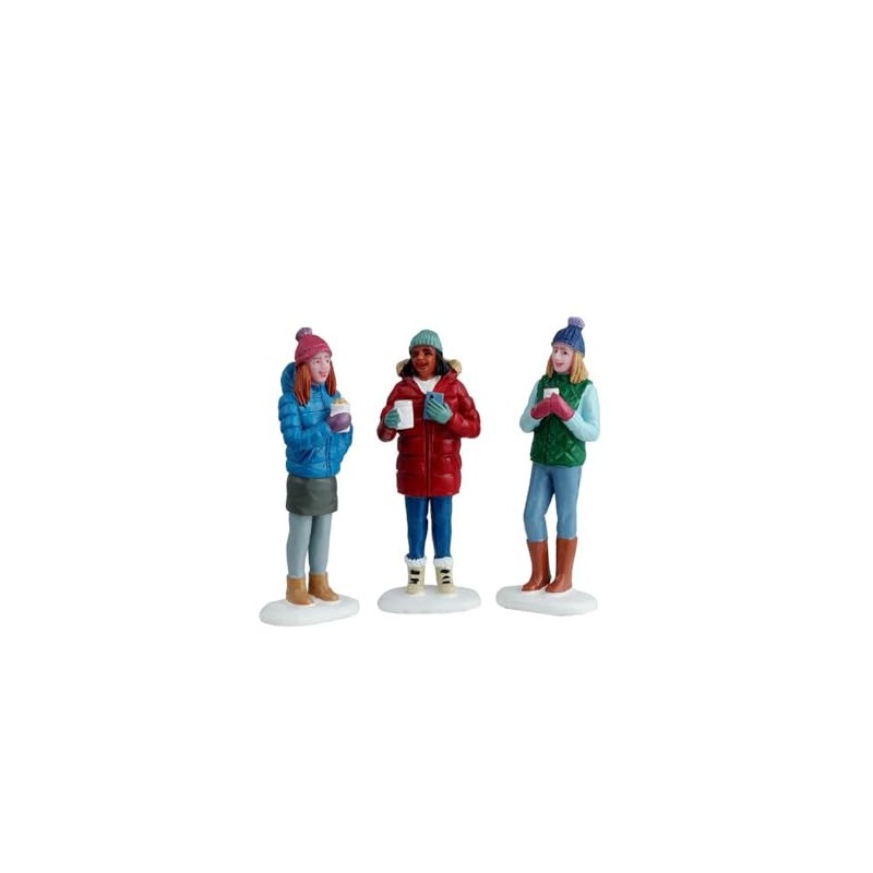 Lemax Hot Cocoa with Friends - Christmas Figurines Set -