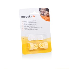 Medela Breast Pump replacement Valves and MemBranes - Breast Pump replacement parts for Medela Swing, Mini Electric and Harmony Breast Pumps