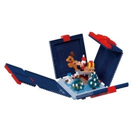 Kawada NBH_238 Nanoblock, Christmas Gift, 570 Pieces, 3.8 x 3.8 x 4.1 inches (9.8 x 9.8 x 10.6 cm), For Ages 12 and Up