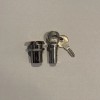 Northwestern Lock With 2 Keys And Barrel Housing For Gumball Candy Coin Operated Vending