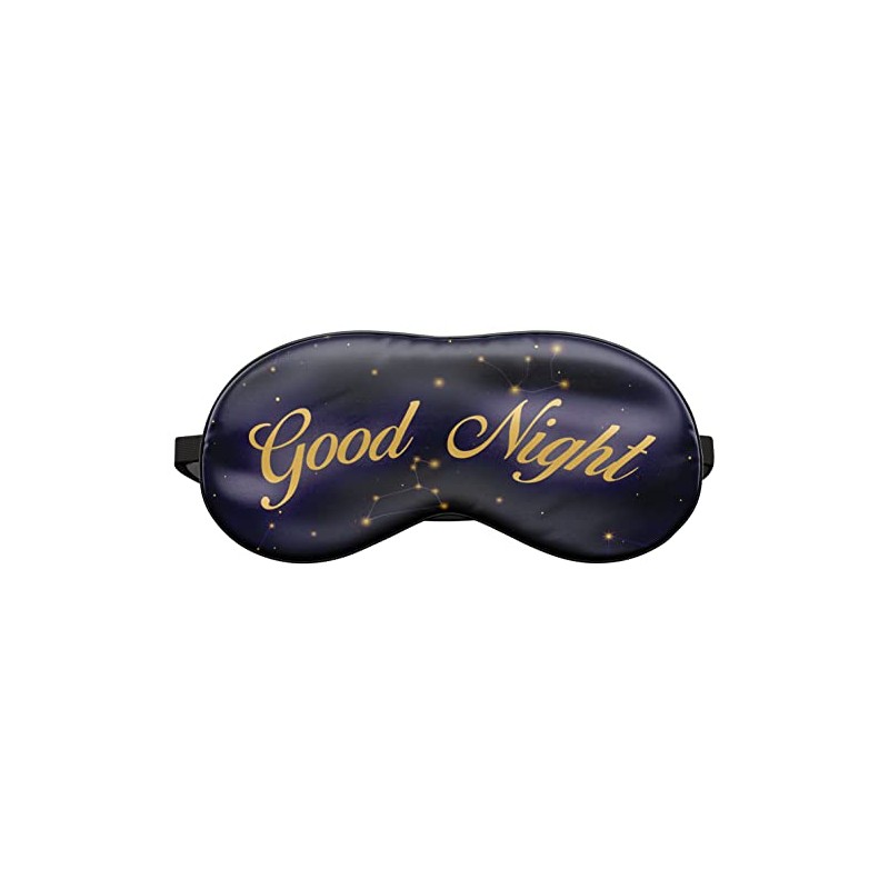 Sleep Mask Travel Relax Eye Cover Bed Emoji Nap Blindfold