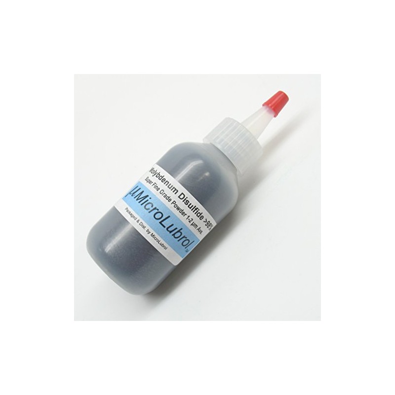 MicroLubrol Bullet Reloading 1 oz Molybdenum DISULFIDE Moly MoS2 Powder