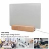 Dry Erase Board 220x150mm Acrylic White Planning Board Reusable with