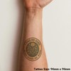 'I Find My Food Where Others See Weeds' Temporary Tattoo