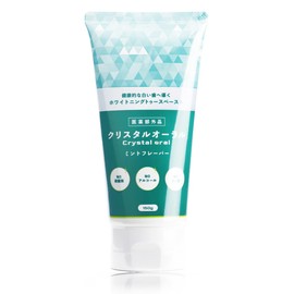 Crystal Oral Whitening Toothpaste Gel Quasi Drug All-in-One 50g