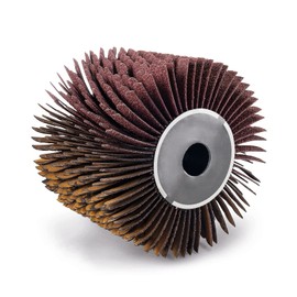 Scheppach Sanding Strip Brush for Satin Machine MRS1300 Renovation Sander, 100 mm Width - 120 mm, Sanding Roller Suitable for Sanding Wood, Also with Irregular Surface