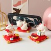 Phone Holder, Cute Decorative Resin Functional Cat Smartphone Stand for