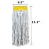 Bristles 3024 Mop Head Replacement Universal, Wet Cut End, Cotton,