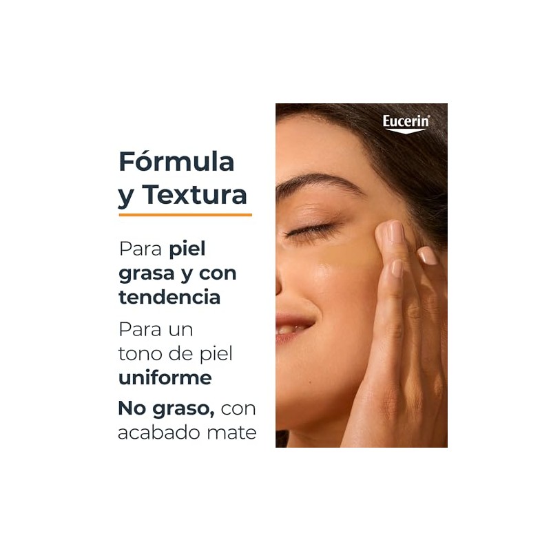 Eucerin Eucerin Sun Oil Control Fps 50 Tono Medio 50Ml
