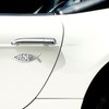 Christian Jesus Fish Car Emblem - Chrome Silver Symbol Fish