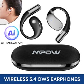 Mpow 2025 Bluetooth AI Translator Earbuds 144+ Language Real-Time Translate Earphones