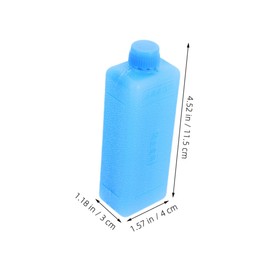 Kisangel 16pcs Reusable Ice Packs for Coolers Compact Cold Freezer Packs for Lunch Boxes Picnic Camping Fishing for Outdoor Food Freshness