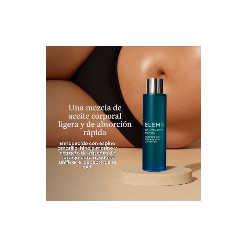 Elemis Cellutox Aceite corporal activo, celulitis y aceite de limpieza