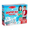 Melissa & Doug Super Smile Dentist Play Kit - Includes Pretend Play Set of Teeth and Dental Accessories (25 Toy Pieces) - Imaginative Dentist Playset for Kids Ages 3 and Up