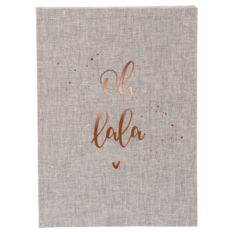goldbuch Notizbuch Bullet Journal A5, oh lala, 200 Seiten Punktraster