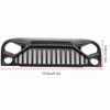 Nylon Angry Eyes Grille Body 1:10 Car Front Accessory Set