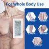 Men Wax Strips for Body, Ready to Use Waxing Strips,