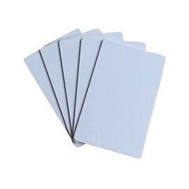 YARONGTECH 13.56mhz 1K RFID Smart Cards 13.56MHz ISO 14443A White Door Entry Hotel Key Cards Zebra Printable (White 10 Pack)