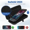 Pulchra Carrying Case for Switch 2, Protective Hard Shell Travel