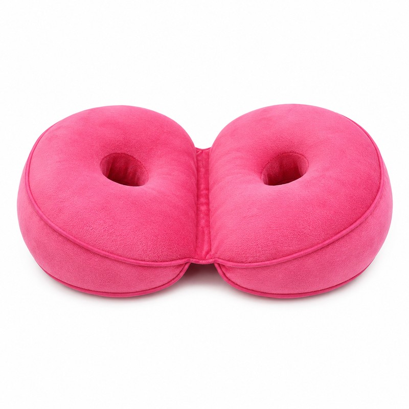 Dual Comfort Memory Foam Seat Cushion – Double Hollow Pelvic