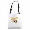Kawaii Hot Chocolate Cocoa Cute Marshmallow Vibe Tote Bag