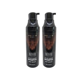 Couture Shampoo Season 4 Skin Lacto 7714 Gray Gray Hair Dyeing Shampoo 190ml 2pcs Dark Brown / 꾸띄르샴푸 시즌4 스킨락토7714 새치 염색 샴푸 190ml 2개 진갈색