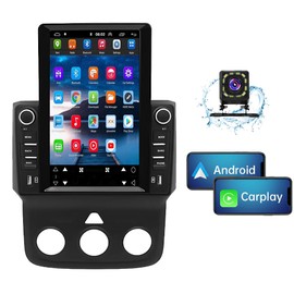 Android 13 Car Stereo Fit for Ram 1500 2500 3500 2013-2018,Slakerbe 9.7 Inch Touch Screen Car Radio 2GB+32GB Wireless Carplay & Android Auto with WiFi Bluetooth FM/RDS Navigation Media Player