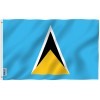 Anley Fly Breeze 3x5 Feet Saint LuciaFlag - Saint Lucian