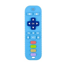MAJUYA Mordedera para Bebe Control Remoto de Silicona Libre de BPA  Control de silicona para bebe - Juguetes para bebe de 0 a 12 meses para aliviar...
