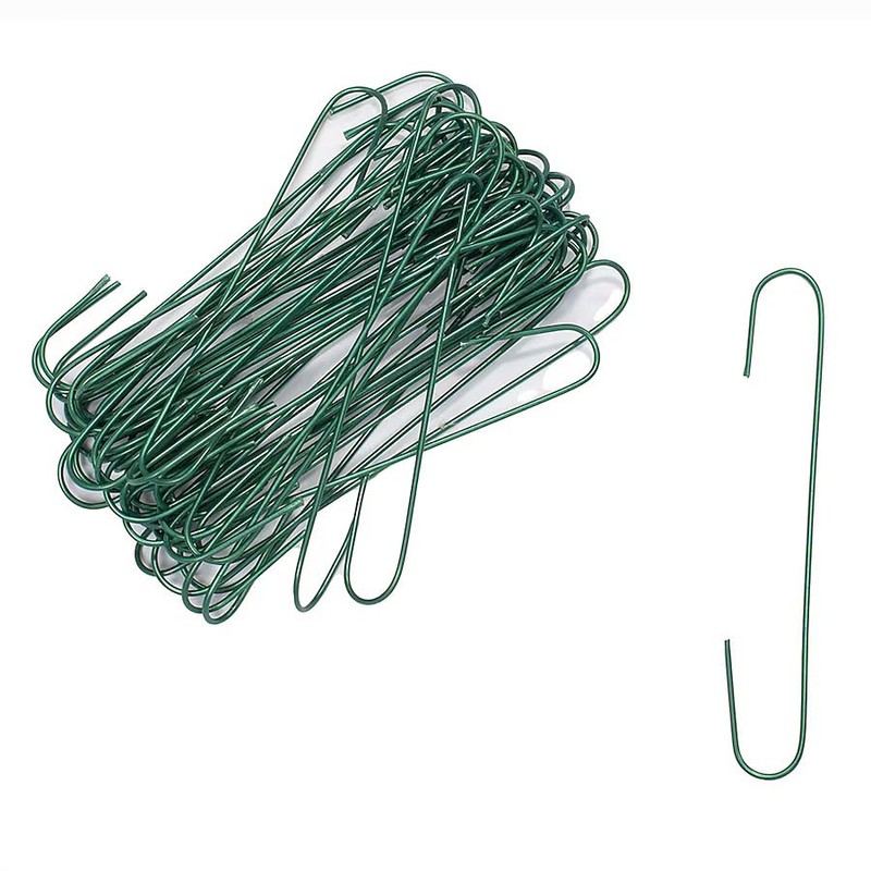 300 Count Holiday Ornament Hooks Green