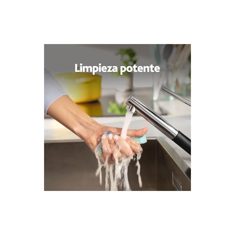 Vileda Fibra para Trastes No Raya Pro Clean con Enzimas