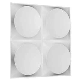 Ekena Millwork WP20X20ADWH 19 5/8"W x 19 5/8"H Adonis EnduraWall Decorative 3D Wall Panel Covers 2.67 Sq. Ft.