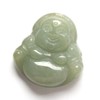 A9823 Jade Amulet Hotei Style Myanmar Jade Gemstone Pendant Necklace