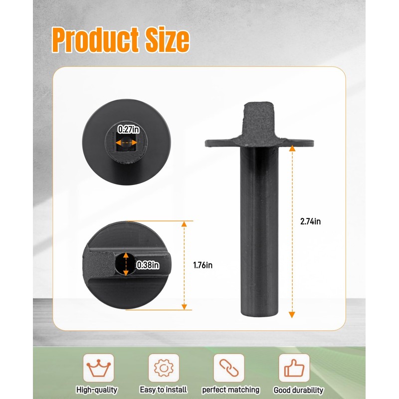 GIBACAD Replacement Run/Choke Knob Parts Compatible with Predator 3500W Inverter