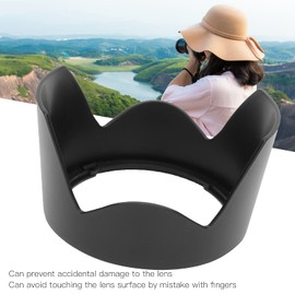 17‑55mm Lens Hood Shade for ,EW‑83J Reversible Camera Lens Hood Shade Protector for EF‑S 17‑55mm F/2.8 is USM Lens,Black