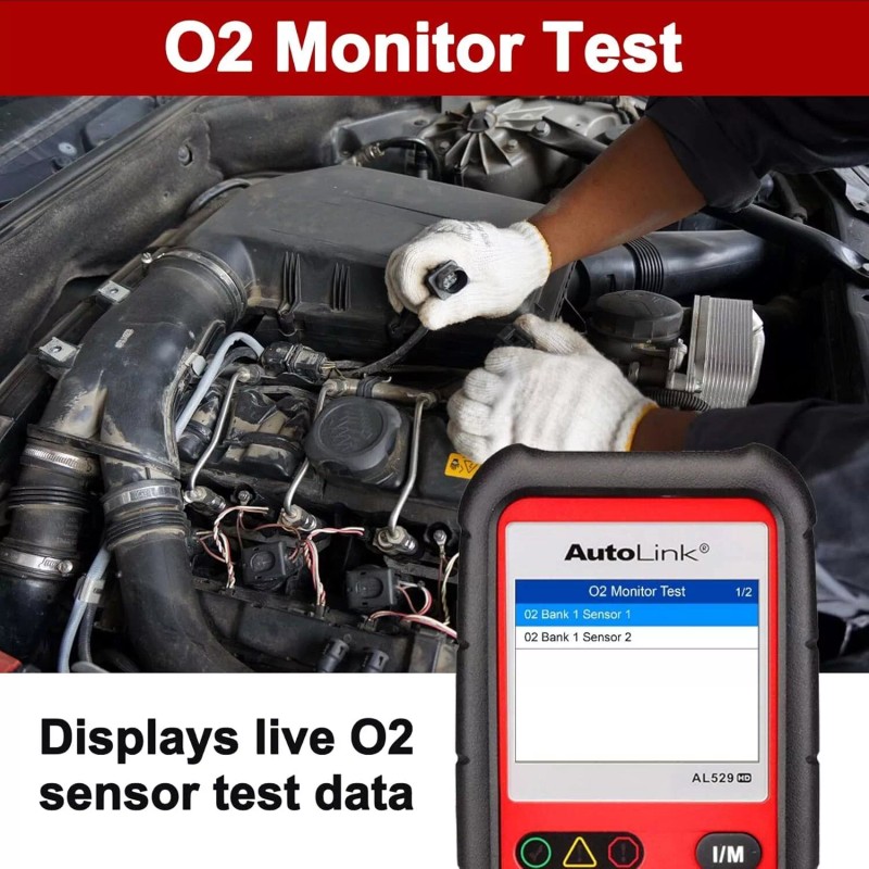 Autel AutoLink AL329 AL529HD OBD2 CAN OBDII Auto Car Code