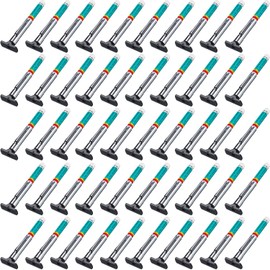 BBTO 50 Packs Tyre Tread Depth Gauge Color Coded Tire Depth Gauge Tool Tire Tread Accurate Measurement Tools, Green