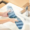 Stick-On Washable Reusable Toilet Memory Foam Cushion Pad Thick Warm