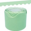 Teacher Created Resources Mint Green Scalloped Rolled Border Trim -