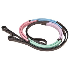 Kincade Pastel Rainbow Reins, Multi Pastel, 1/2"x48"