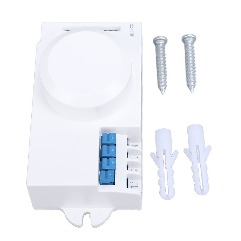 Microwave Radar Sensing Switch 5.8G 1200W Adjustable Human Motion Detector