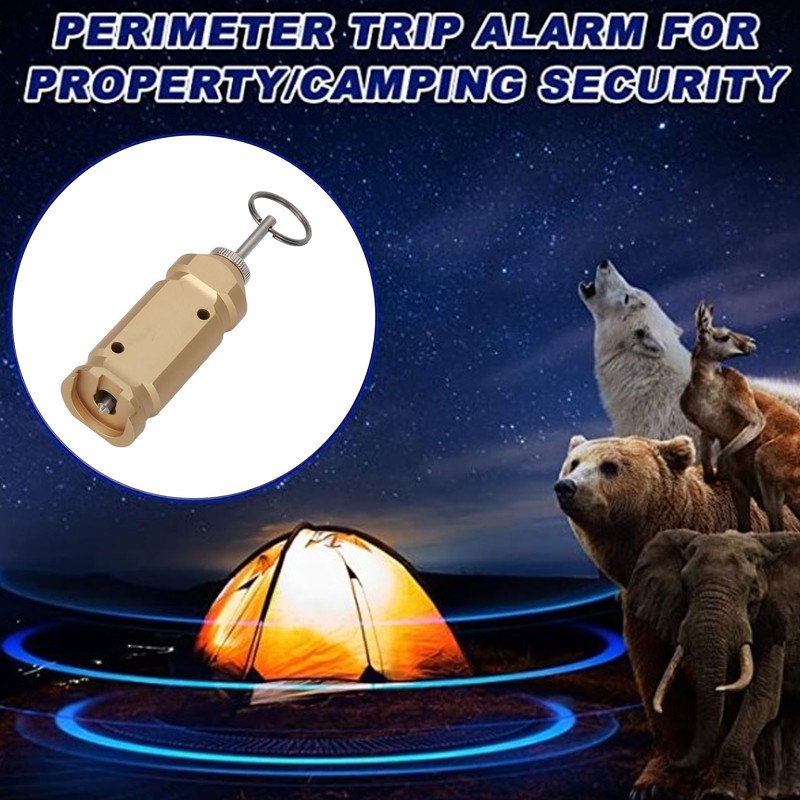 Trip Wire Alarm Perimeter Trip Alarm Aluminium Alloy Full Coverage