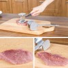 RetroFun Meat Tenderiser Hammer Double Sided Offset Spike Flat Surface