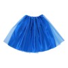 Artec 18669 Satin Ruffle Skirt, Dark Blue