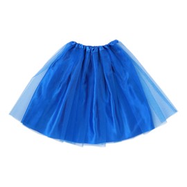 Artec 18669 Satin Ruffle Skirt, Dark Blue
