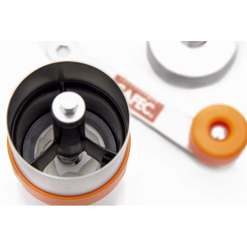 CAFEC Tsubame Coffee Hand Mill/the ceramic blade/Stainless body/Disassemblable and Washable