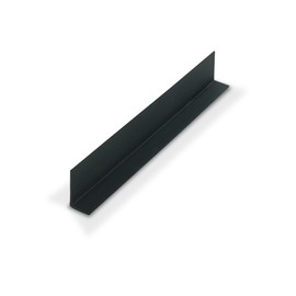 Outwater Plastics 1920-Bk Black 1 Inch X 1/2 Inch X 3/64 (.04) Inch Thick Styrene Angle Plastic Angle Moulding 36 Inch Lengths (Pack of 4)