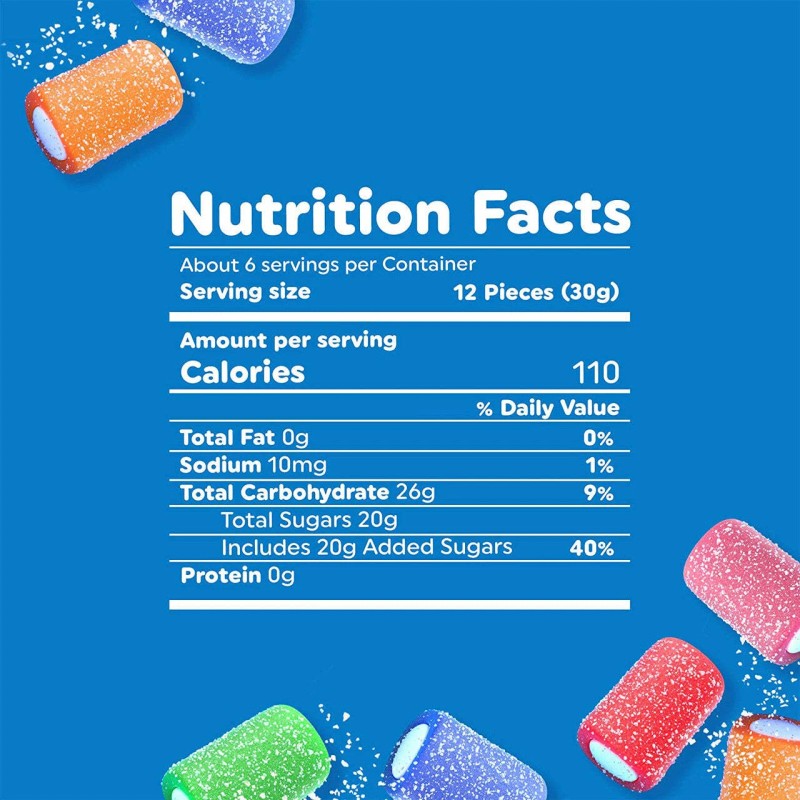 Perfetti Van Melle USA Inc. Airheads Candy Soft Filled Bites,
