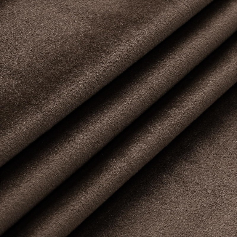 BEAUTEX Velvet Blackout Curtain with Eyelets 140 x 175 cm