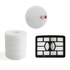 1 HEPA + 1 Foam & Felt Filters for Shark Rotator Pro Lift-Away NV500, NV501, NV502, NV503, NV505, NV510, NV520,NV552,UV560, Compare to Part # Xff500 Xhf500 Replacement Filter